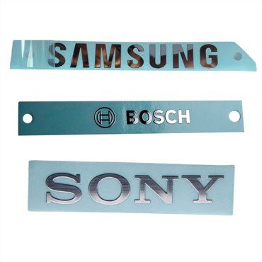 Ev Aletleri Metal Nikel Etiket