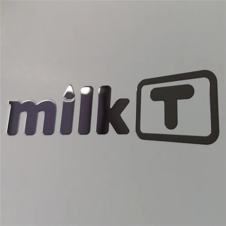 Nickel Decal Logo Stickers for TV